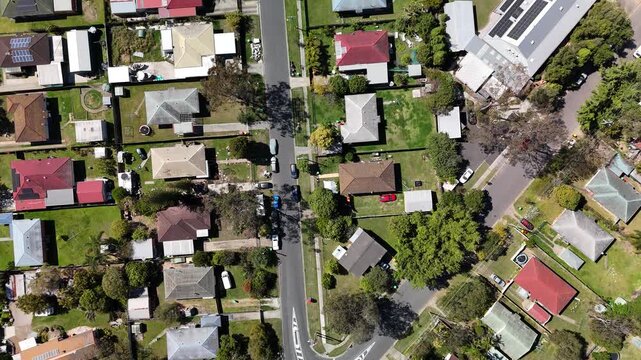 Ellen Grove, Brisbane, Queensland, Australia &ndash; 4K Aerial Drone Footage of South-Western Suburb with Low-Density Housing, Residential Zone, Estates, Solar Panels, Green Space, Forest and Carole Park