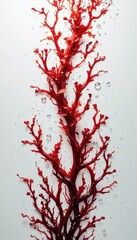 Red Seaweed with Water Bubbles – Marine Superfood and Ocean Beauty