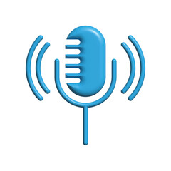 Mic icon design template
