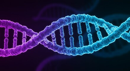 Dna double helix structure illustration genetic code representation