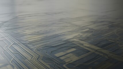 Abstract textured background of a detailed electronic circuit board pattern electronics technology