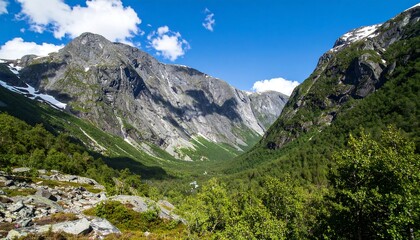 Mountain valley landscape (1)