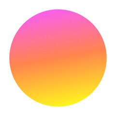 Round circle frames set with gradient red and purple icons for social media followers and likes vector illustration