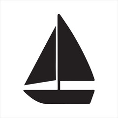 Fototapeta premium ship icon vector illustration