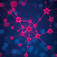 Modern City Filled With Neon
