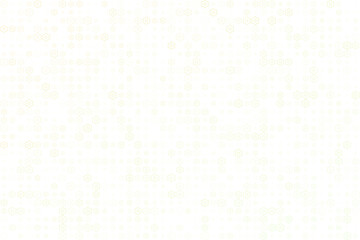 Subtle Light Green Geometric Pattern with Abstract Gear-like Shapes on a Clean White Background, Modern Minimalist Design for Digital and Print Media