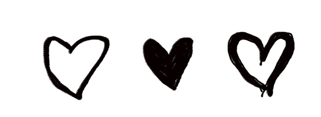 love  hand drawn icon set 