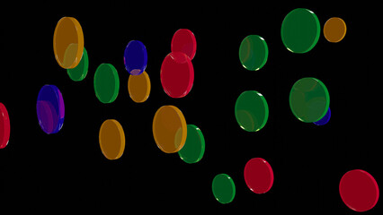 colorful easter eggs