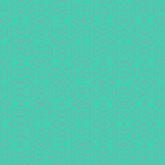 Seamless abstract pattern with geometric shapes best for fabric product.