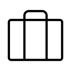 business bag icon vector sign symbol isolated