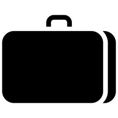 business bag icon vector sign symbol isolated