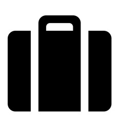 business bag icon vector sign symbol isolated