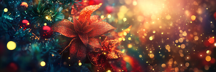 Holiday Illustration – Christmas Tree and Ornaments