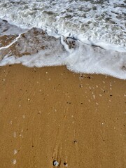 waves on the beach