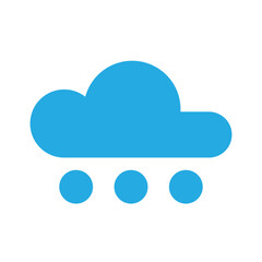 Hail icon design template