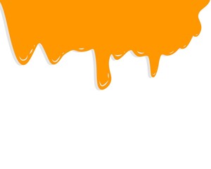 Wavy cheese or honey background. Yellow cheese drops. Wavy background concept. Melted honey background.