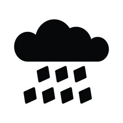 Hail icon design template