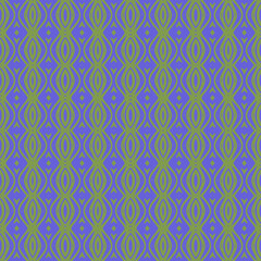 Seamless abstract pattern with geometric shapes best for fabric product.