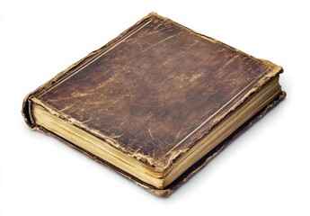 Obraz premium Vintage Leather-Bound Book Antique Literature