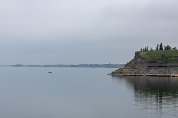 Riverdale Dam on int Missouri River in North Dakota