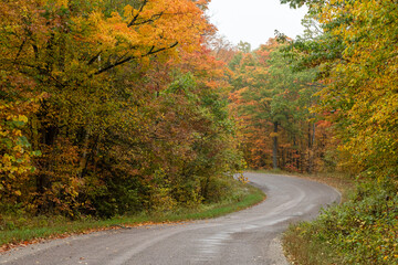 North Frontenac Ontario Canada - Back roads in colour