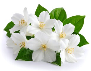 Fototapeta premium Jasmine flowers bouquet close-up