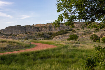 Theodore Roosevelt National Park Badlands