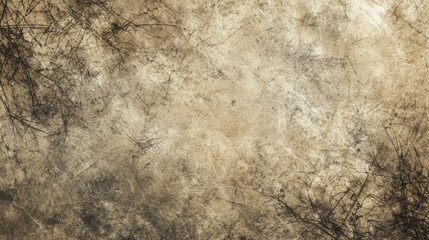 Grunge Vintage Paper Texture with Scratches and Stains