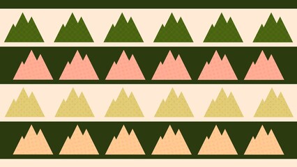 mountain seamless pattern background
