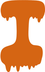 Spooky letters in Halloween I