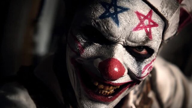 The Devil's Jester: An Extreme Horror Clown Close-up