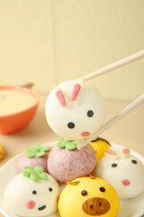 Cute Cartoon Animal Steamed Buns - Colorful Children's Favorite Snacks How to Make Fun Food