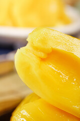 Fresh Red Honey Pineapple Slices with Golden Yellow Flesh - Vietnamese Tropical Fruit