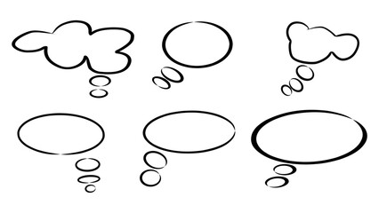 Fototapeta premium Speech bubble,handwritting bubble