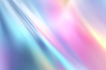  Abstract background with beautiful holographic light streaks and a smooth colorful pastel gradient