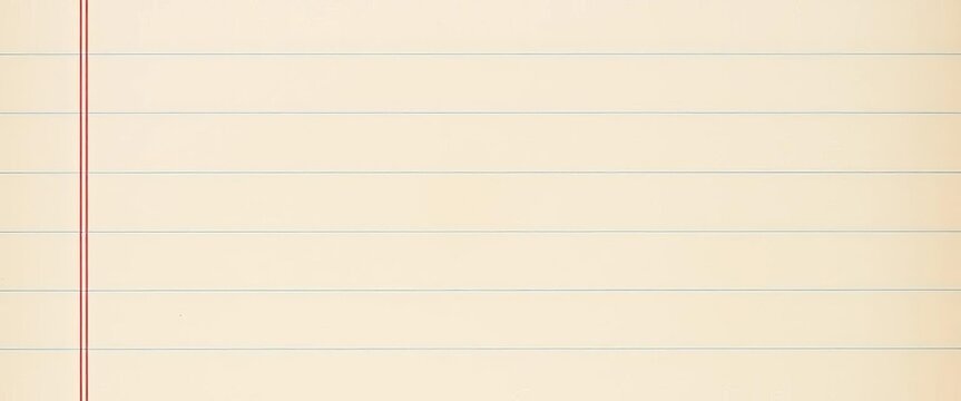 Close-up of vintage ruled notebook paper texture, showing aged yellowing and faint lines,  old,  illustration