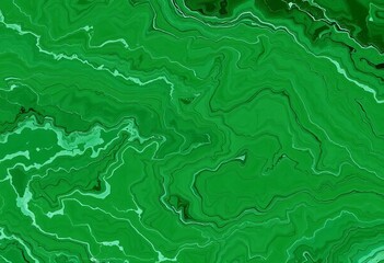 Intricate swirls of deep and light green marble, creating a luxurious, natural background, marble, material