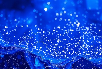 Shimmering sapphire backdrop, ideal for elegant designs,  sky,  cosmic