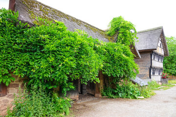 old house in the village