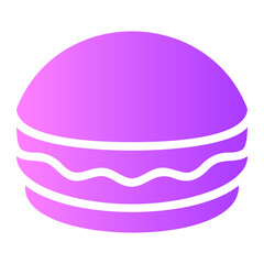 burger gradient icon
