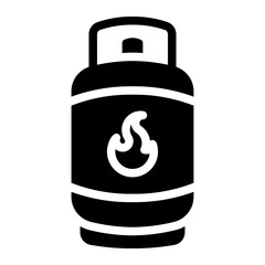 gas glyph icon