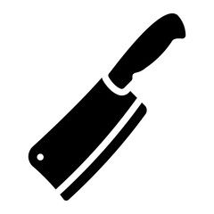 knife glyph icon