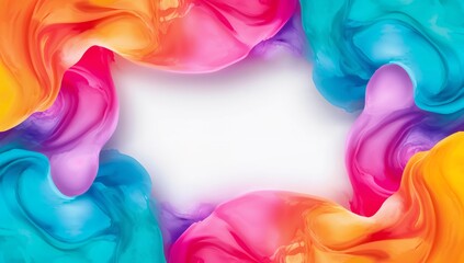 鮮やかな色合いのデザイン背景イラスト