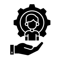 Human Resource Management  Icon Set Multiple Style Collection