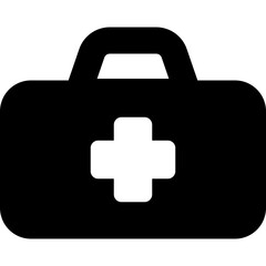 Obraz premium business bag icon vector sign symbol isolated