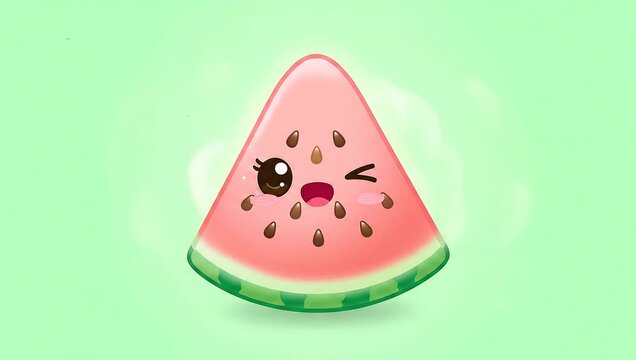 watermelon vector illustration