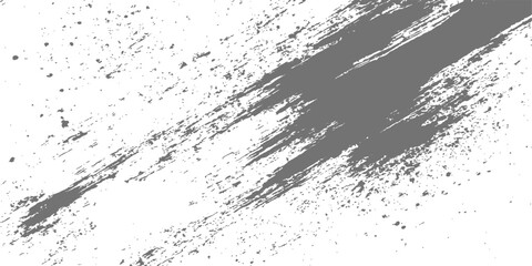 Abstract grunge texture background with black ink splatters and paint splashes illustration