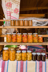 Conservas elaboradas en la Sierra de Oaxaca