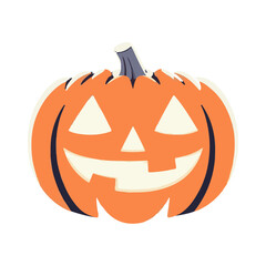 Halloween Pumpkin Jack O Lantern design illustration