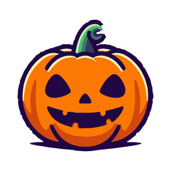 Halloween Pumpkin Jack O Lantern design illustration